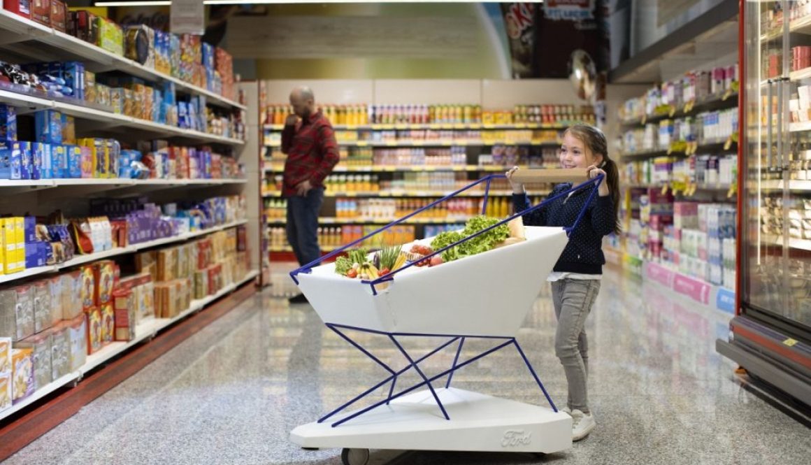 self-braking trolley, Ford