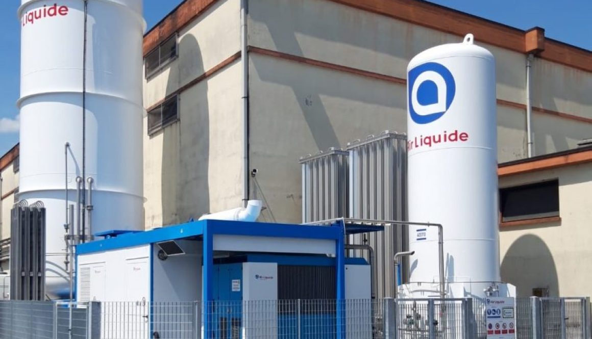 impianto Air Liquide installato presso La Marca