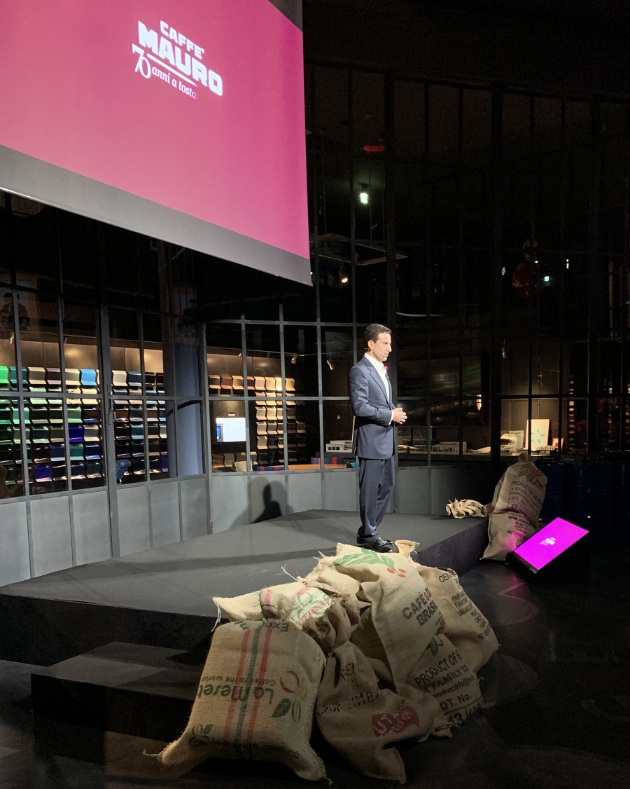 Fabrizio Capua 70 anni Caffè Mauro