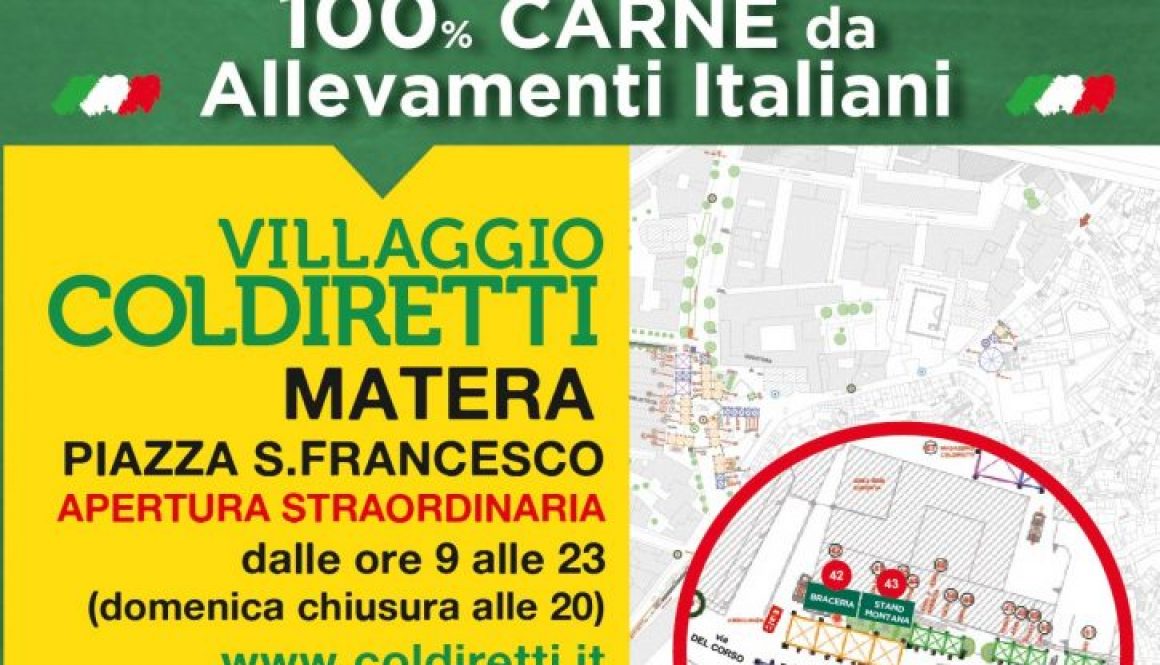 Invito Montana, Coldiretti Matera