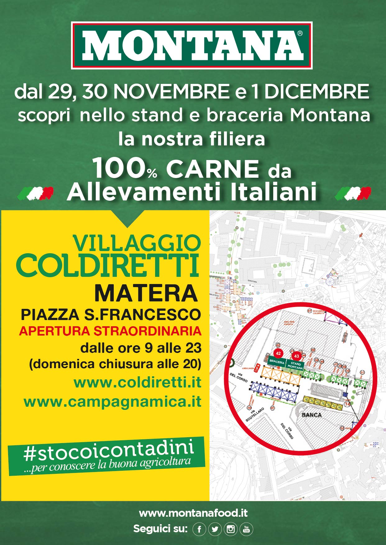Invito Montana, Coldiretti Matera