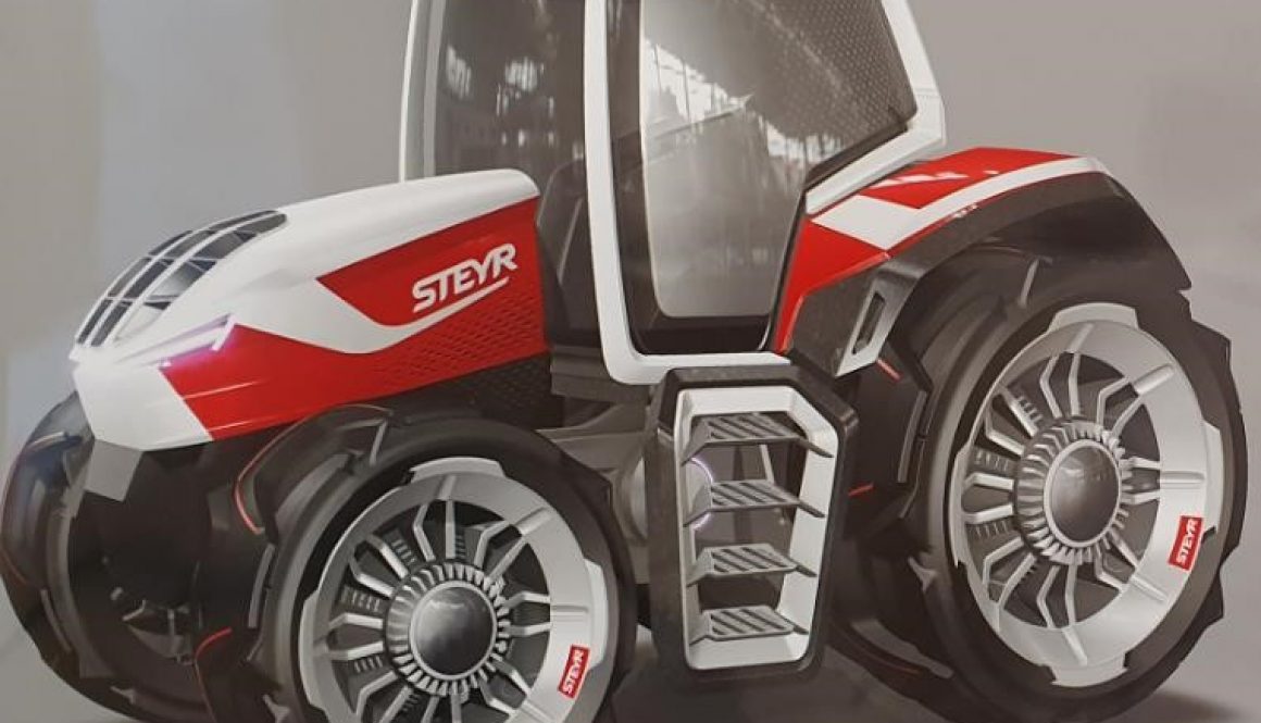 Steyr concept trattore ibrido