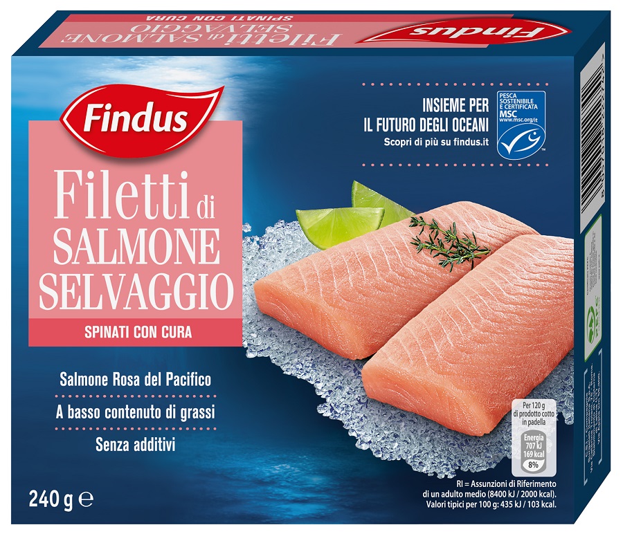 Findus filetti di salmone selvaggio 240g