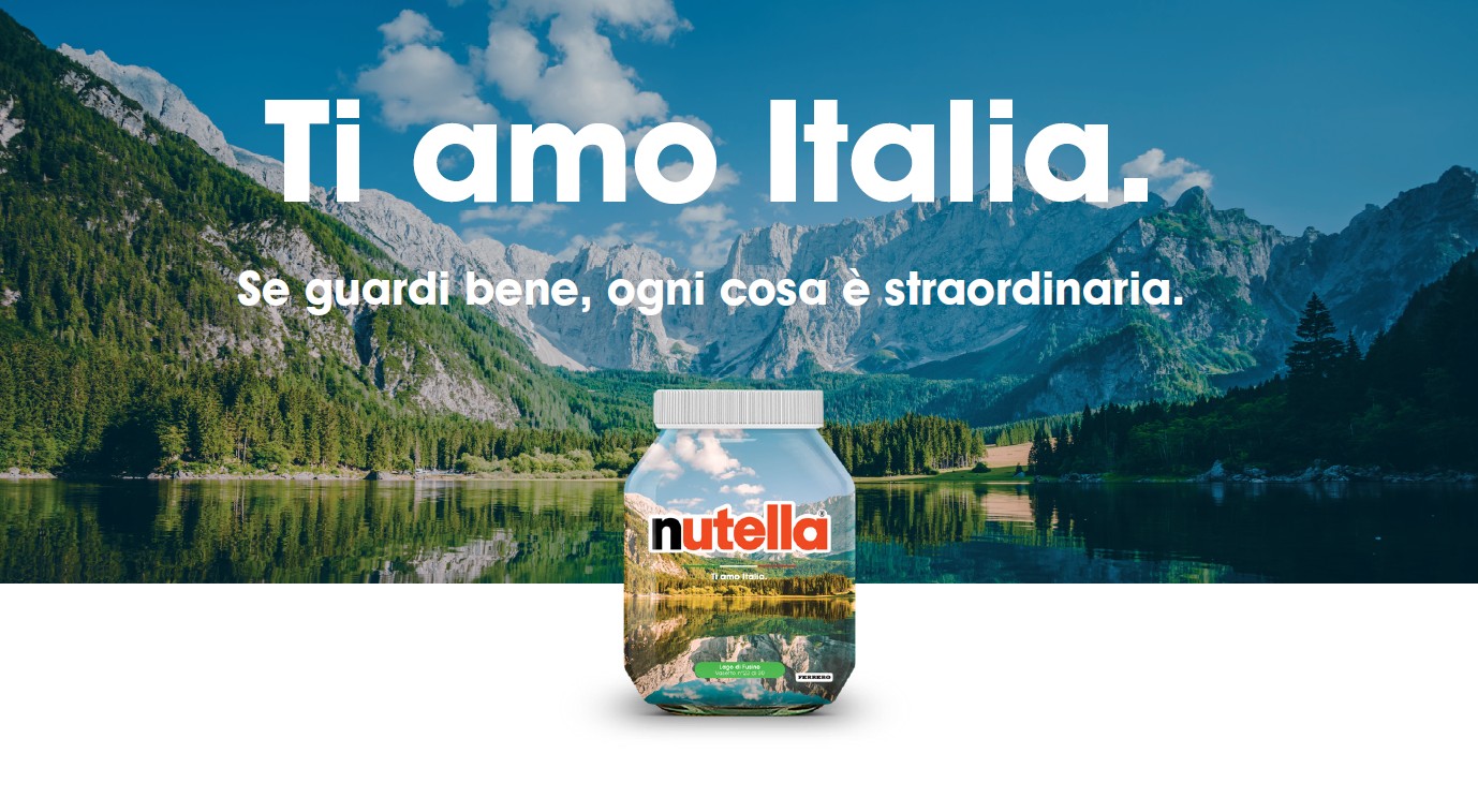 Nutella Ti Amo Italia