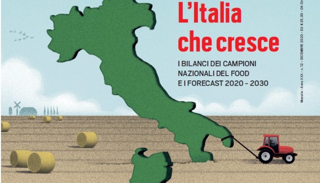 copertina D'Urbo FOOD dicembre 2020