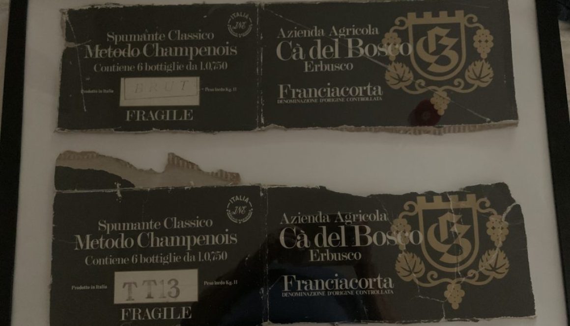 Franciacorta metodo Champenois Ca' del Bosco