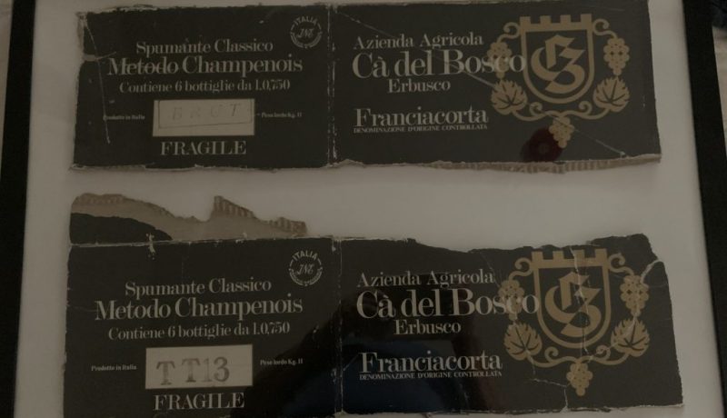 Franciacorta metodo Champenois Ca' del Bosco