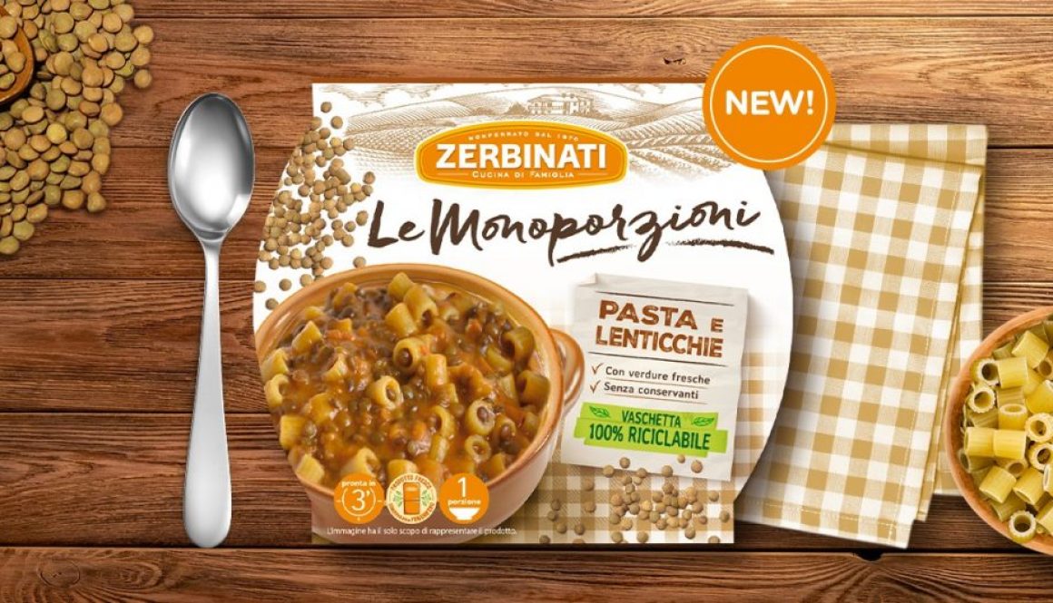 Pasta e lenticchie Zerbinati