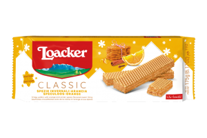 Wafer Loacker Spezie Invernali e Arancia Wafer Loacker Spezie Invernali e Arancia