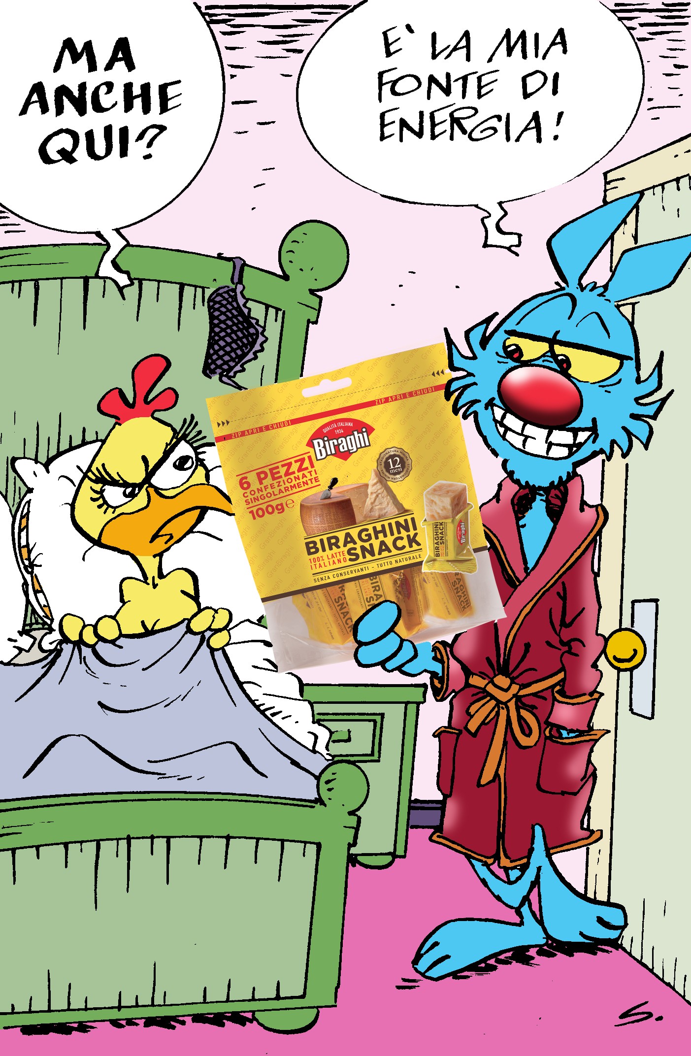 Biraghi e Lupo Alberto