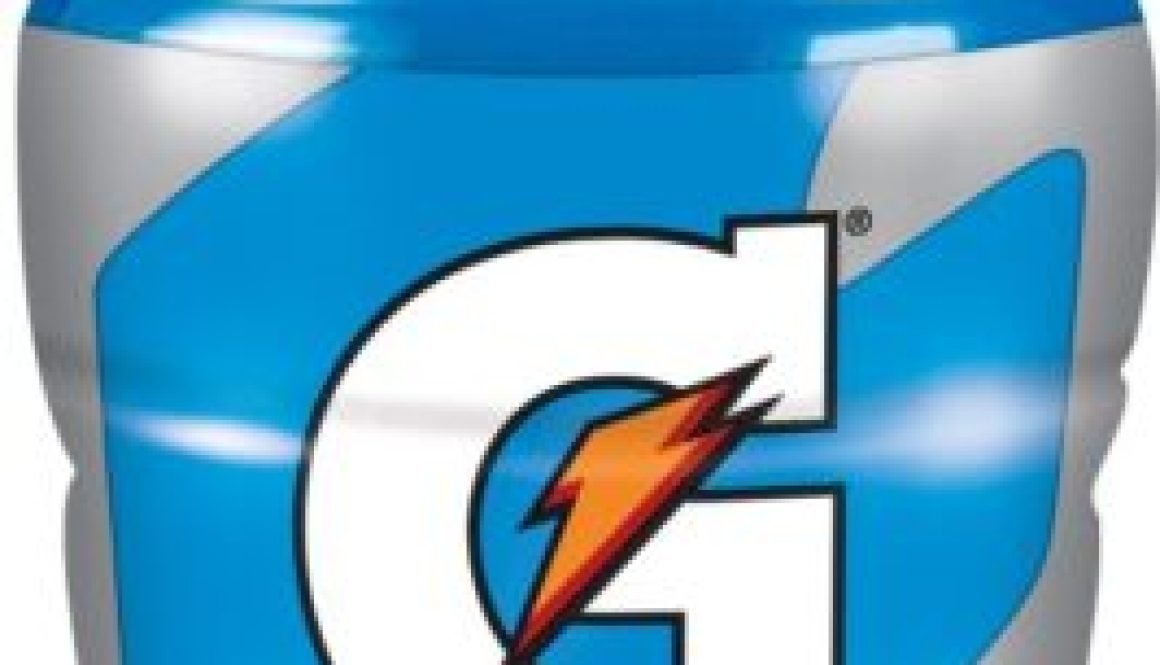 Gatorade cool blue plastica riciclata