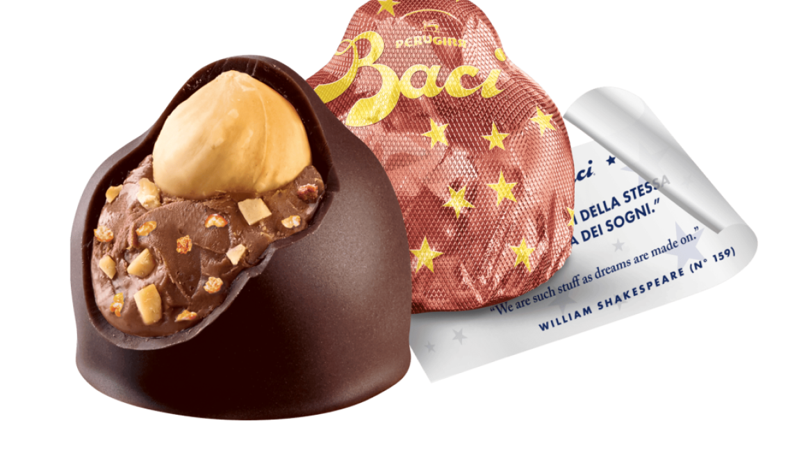 Baci caramellato alle mandorle