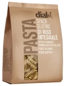 dialsi fusilli pasta riso integrale senza glutine gluten free