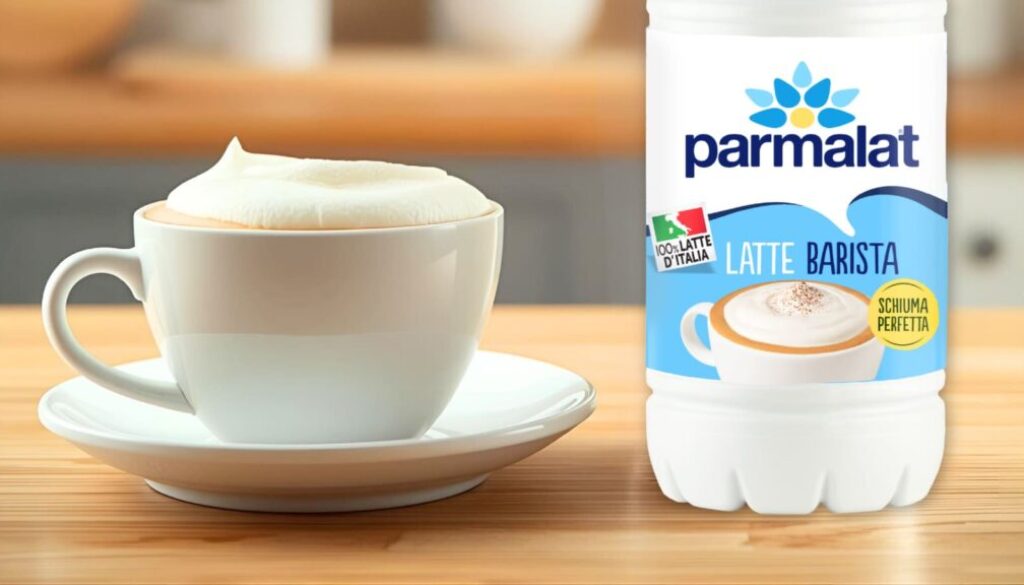 Parmalat latte Barista