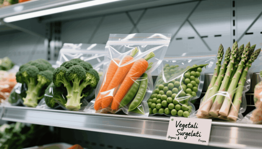 vetetali surgelati